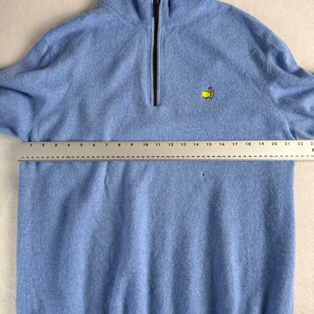 Clubhouse Collection Masters Blue Golf Sweater Men's XL Made in Italy